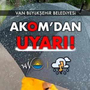 Van Büyükşehir Belediyesi uyardı, Kar geliyor