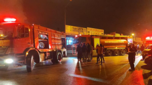 oto sanayi yangın
