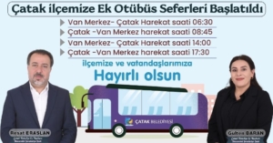 çatak otobüs seferleri