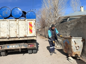 edremit beledyesi çöp bidonu