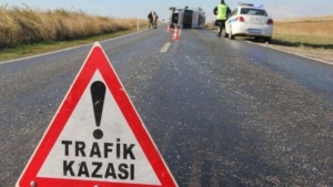 Trafik kazası erciş