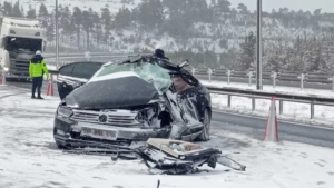 Ankara'da trafik kazası