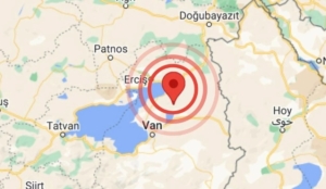 Van'da deprem