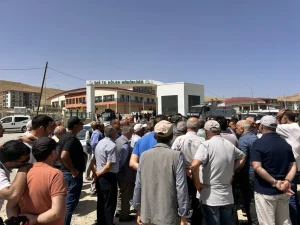 DSİ ÖNÜ ŞAMRAN PROTESTOSU