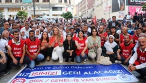 Van'da kayyım tarafından işten çıkartılanlar